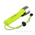 Antorcha de buceo de plástico LED impermeable